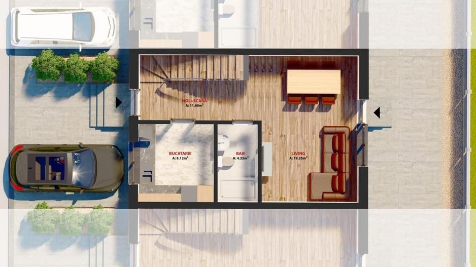 CASE CU RATE LA DEZVOLTATOR PE 3 ANI, MUTARE IMEDIATA, COMISION 0% - Poză 37