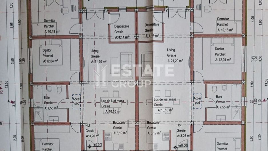 Duplex cu 4 camere in Mosnita Noua - Poză 5