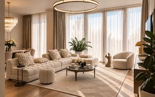 Apartament 4 camere cu terasă și vedere spre Lacul Floreasca | Rahmaninov - Poză 1
