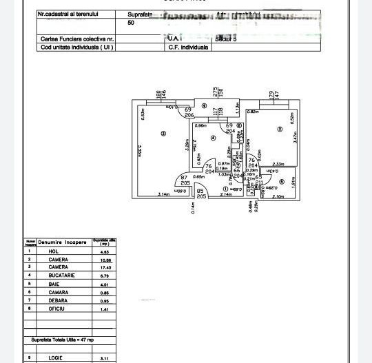 Vanzare apartament 2 camere – decomandat – Sector 5, Str. Dobrun nr. 4 - Poză 8
