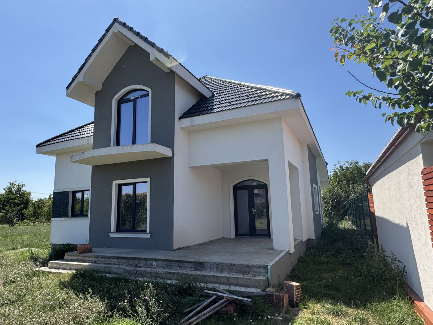 Casa Individuala Becicherecu Mic,P+M,5 Camere,3 Bai,Garaj,Teren Generos - Schiță 2