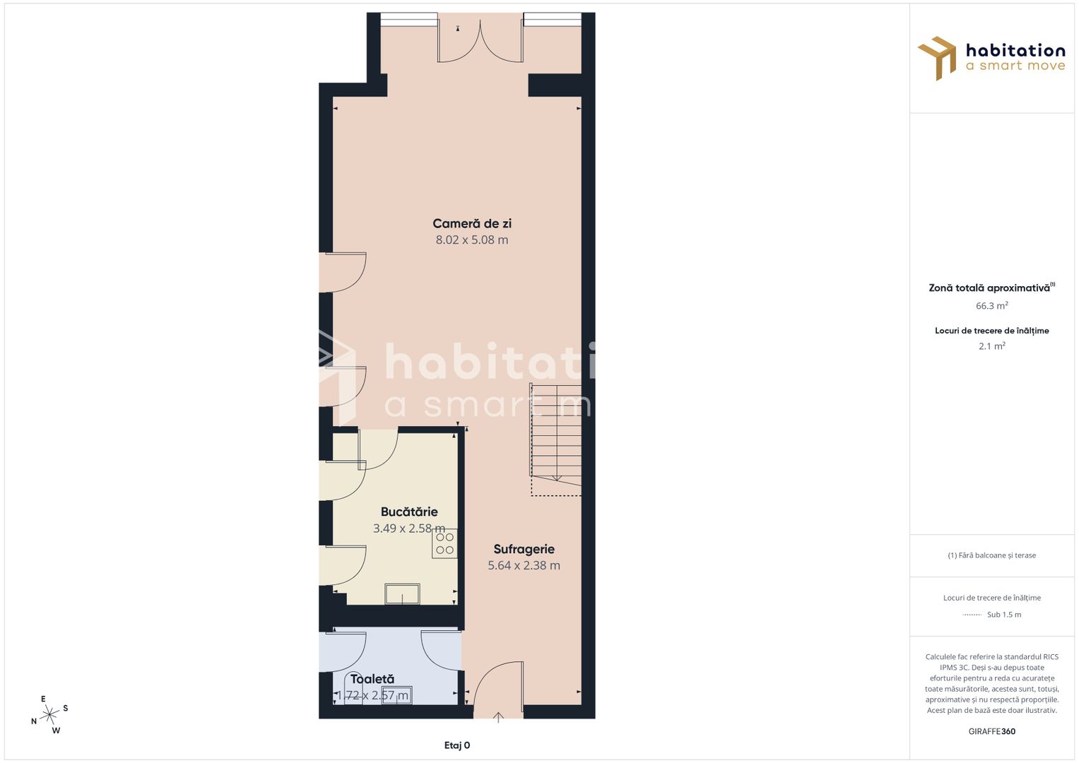 Tur virtual:  Duplex modern, luminos și spațios cu garaj – zona Lunei - Poză 28