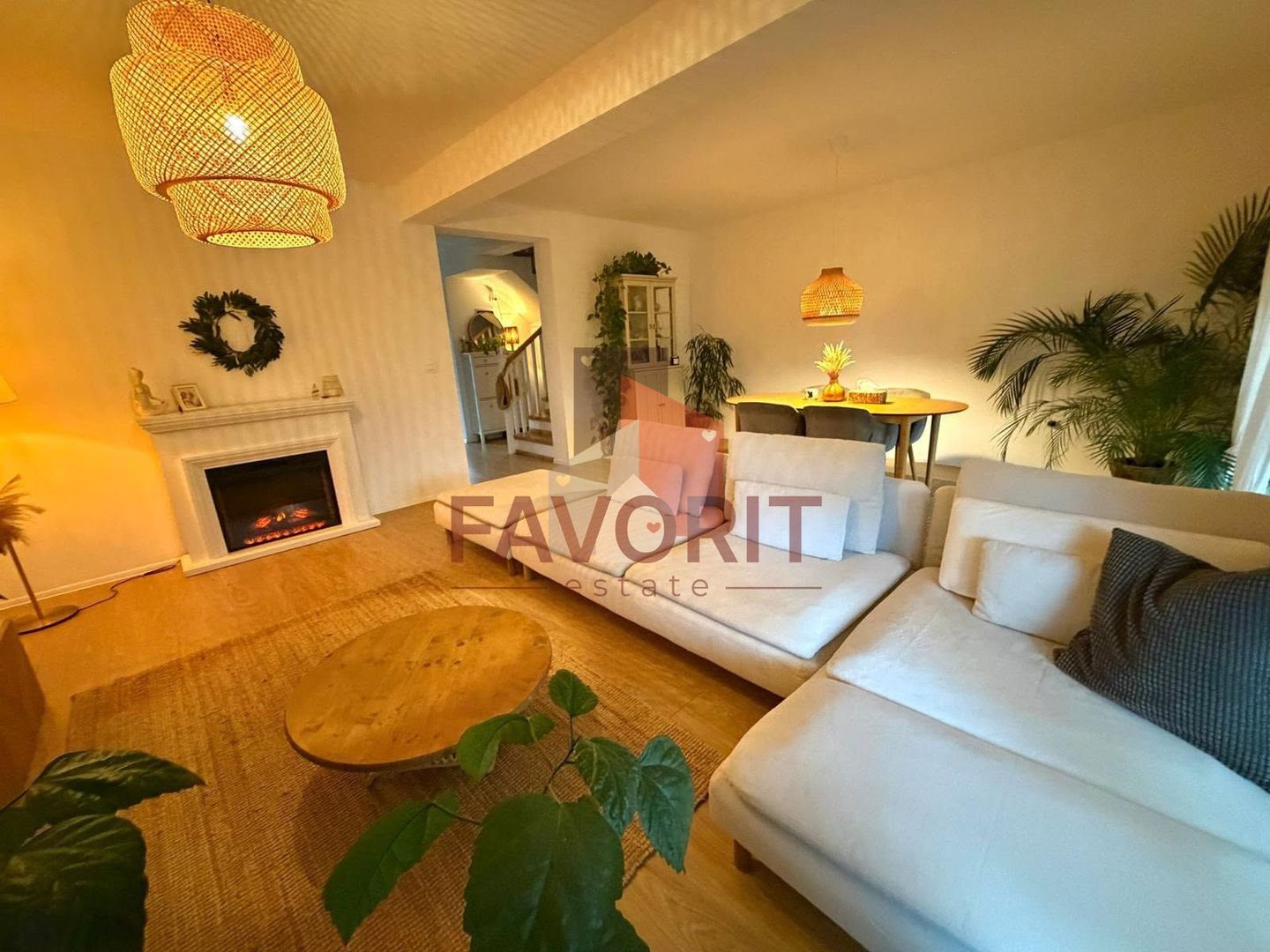 Duplex cu 4 camere | 2 Bai | Garaj | Giroc - Poză 1