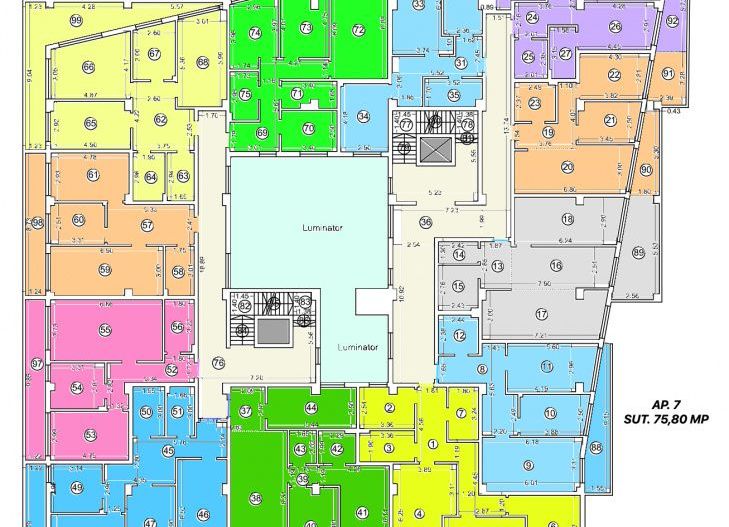 Tomis Nord - Vanzare apartament decomandat cu 2 camere, bloc nou. - Poză 21