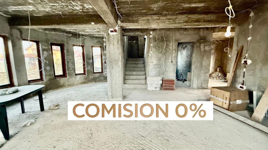 COMISION 0% | Casa Individuala la Rosu | Mosnita Noua |Teren de 834mp - Poză 1
