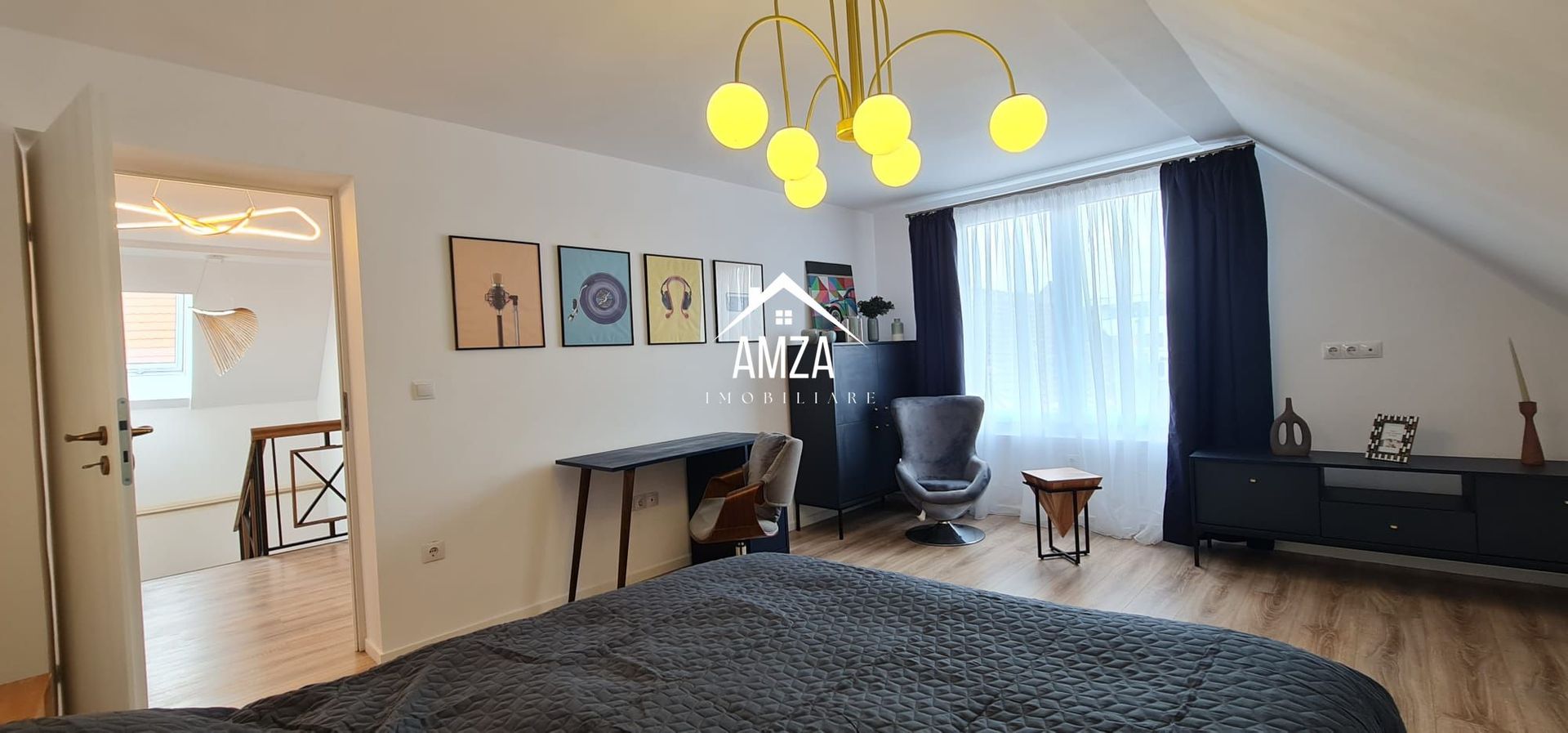 Vila spațioasă și elegantă de vânzare la intrarea în cartierul Turnișo - Poză 20