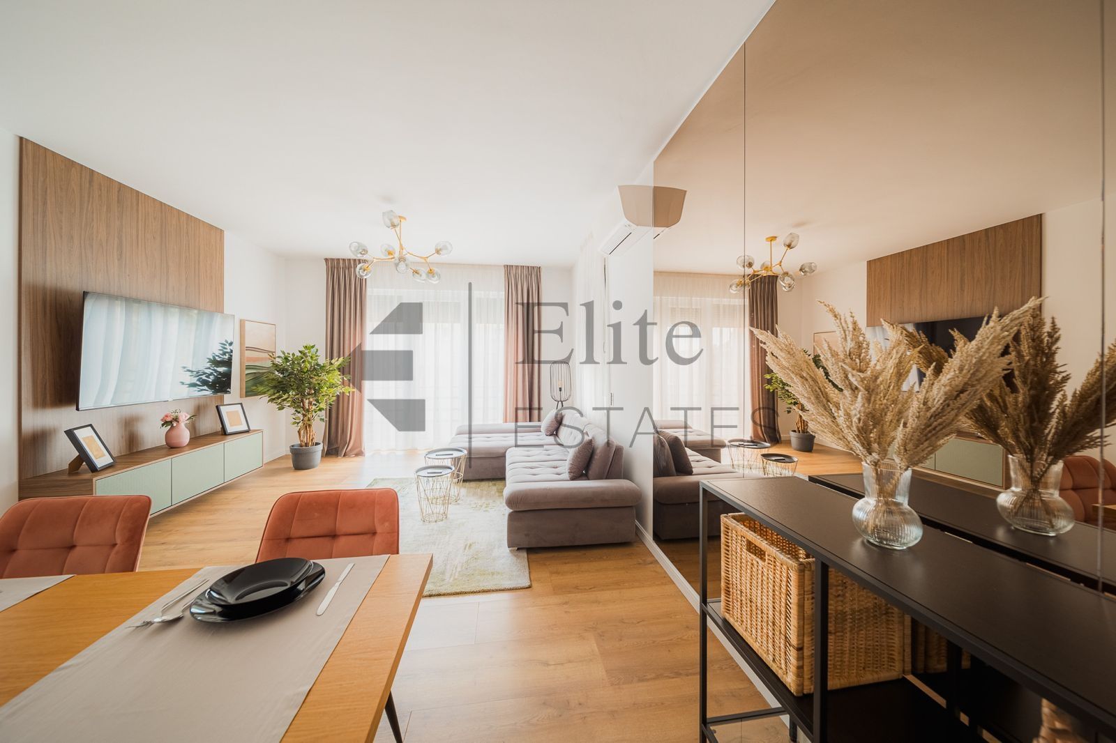 Apartament modern cu 3 camere de închiriat – complet mobilat și utilat - Poză 1