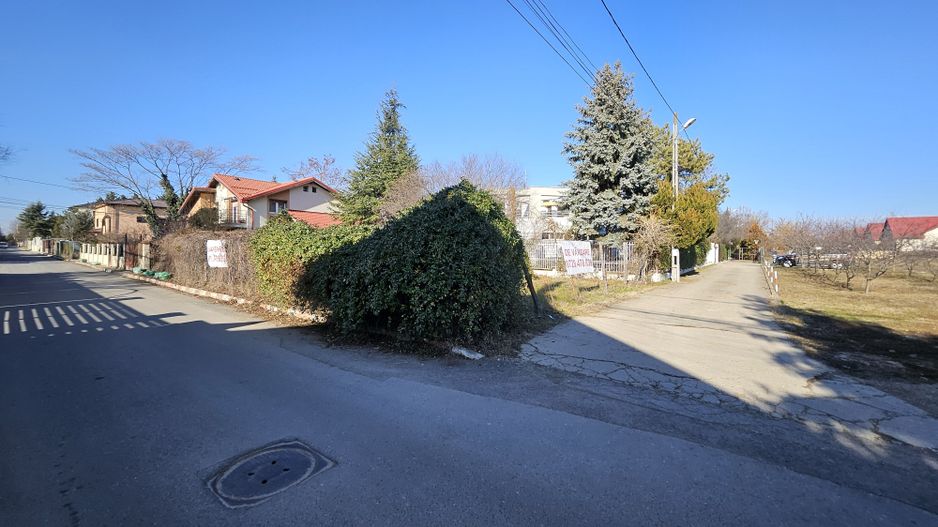 Teren intravilan 300mp, dubla deschidere, str Drumul Negru, Pipera - Poză 2