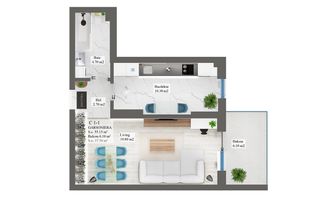 Vânzare, Garsonieră Premium,  București - Poză 8