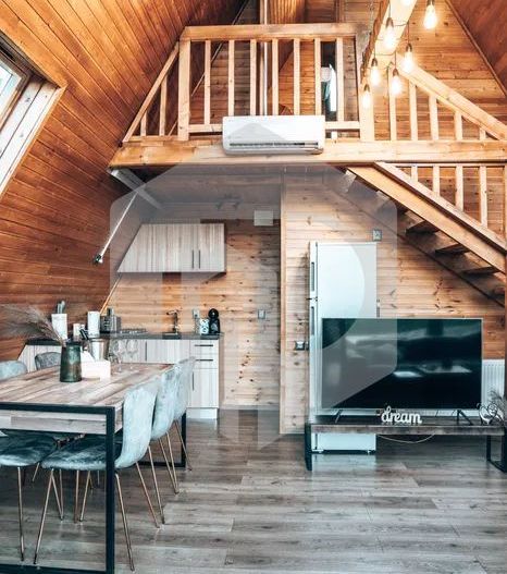 Cabana A Frame de vanzare - Teren 1000mp - Tocile - 90mpu - 3 camere - Poză 5