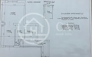 Apartament cu 2 camere de vanzare in zona Republicii, Central, Oradea - Schiță 14