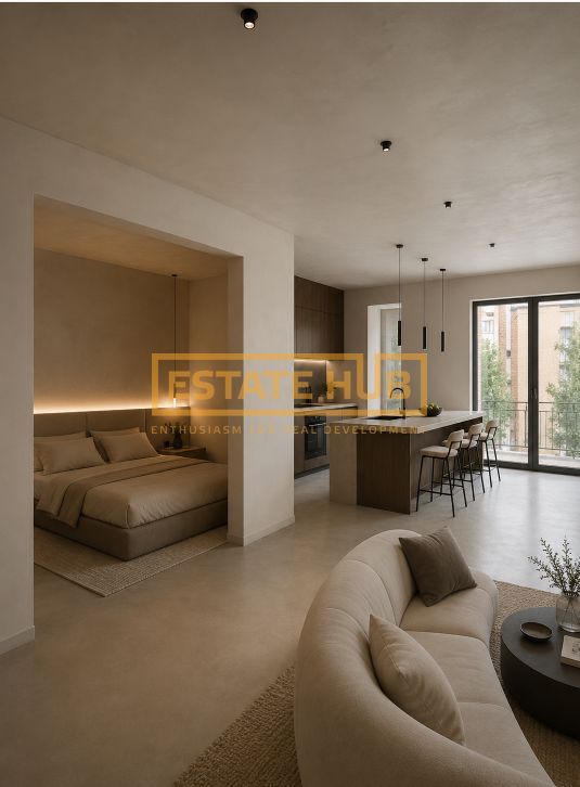 Apartament cu 1 camera la 3 minute de FSEGA-0% comision - Poză 12