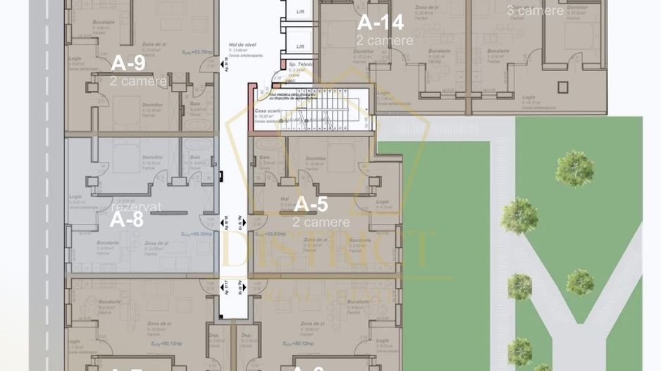 Apartament de lux cu 2 camere și balcon de 7 mp | Calea Aradului - Poză 10