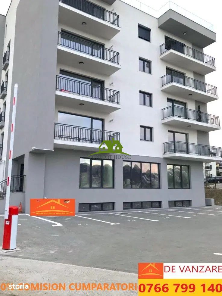 Spatiu comercial nou amenajat 2 intrari/2bai/2centrale/PVC tripan - Poză 4