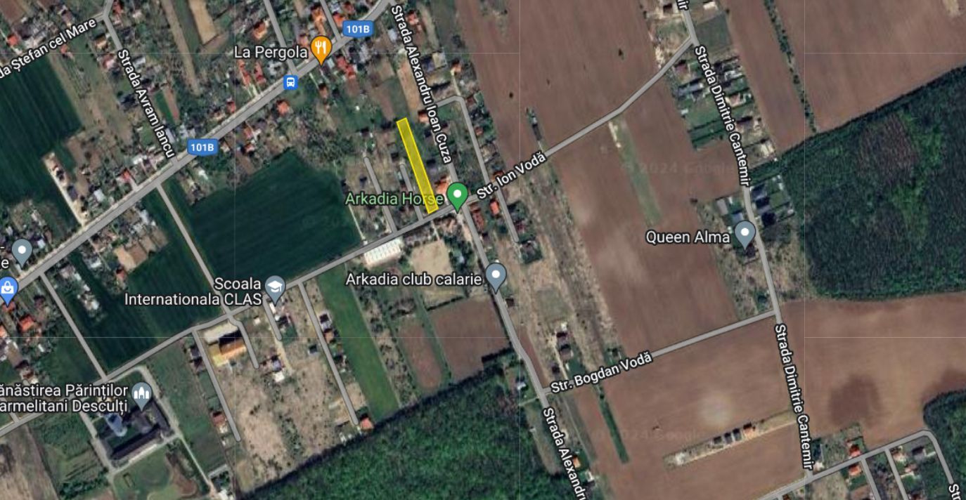 Teren intravilan Snagov pozitionat vizavi de centrul hipic Arcadia! - Poză 3