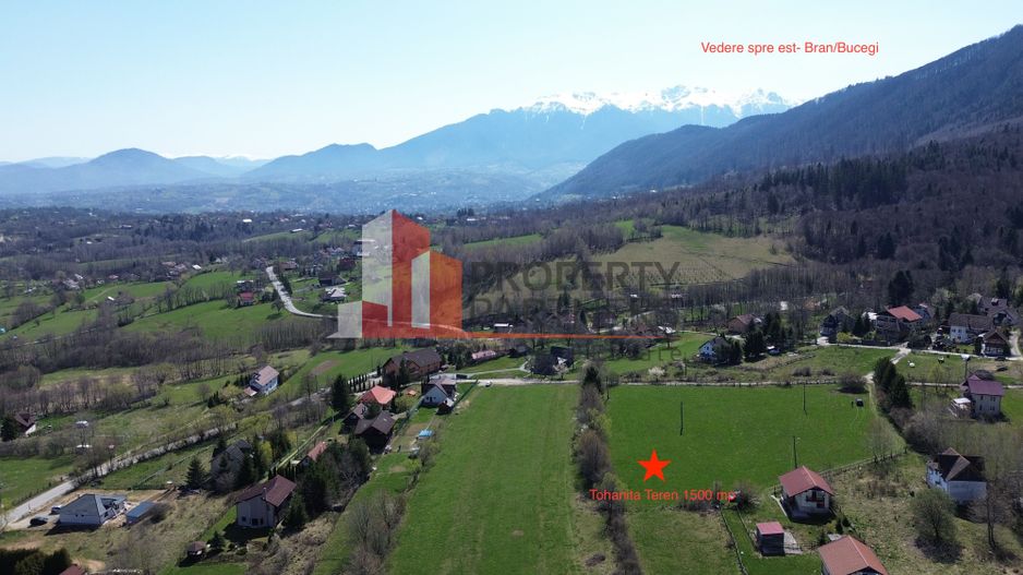 Teren Bran Tohanita | Intravilan 1.500 mp | Vedere Panoramică| - Poză 2