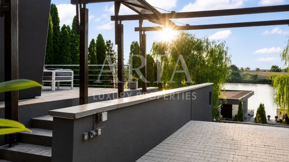 VILA SNAGOV WATERFRONT - PISCINA - PONTON DESCHIDERE LA LAC - Poză 5