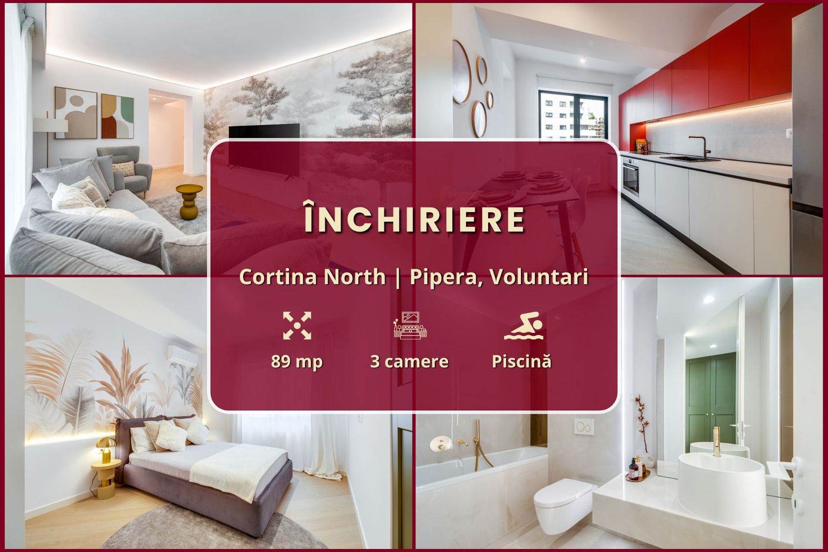 Cortina North || 2 Dormitoare || Amenajat premium || Comision 0% - Poză 2