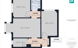 Apartament 3 camere pe str Hateg in Vlaicu - Poză 7