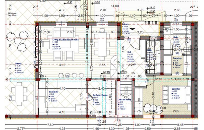 0% comision | Casă cu arhitectură contemporană | Feleacu - Schiță 4