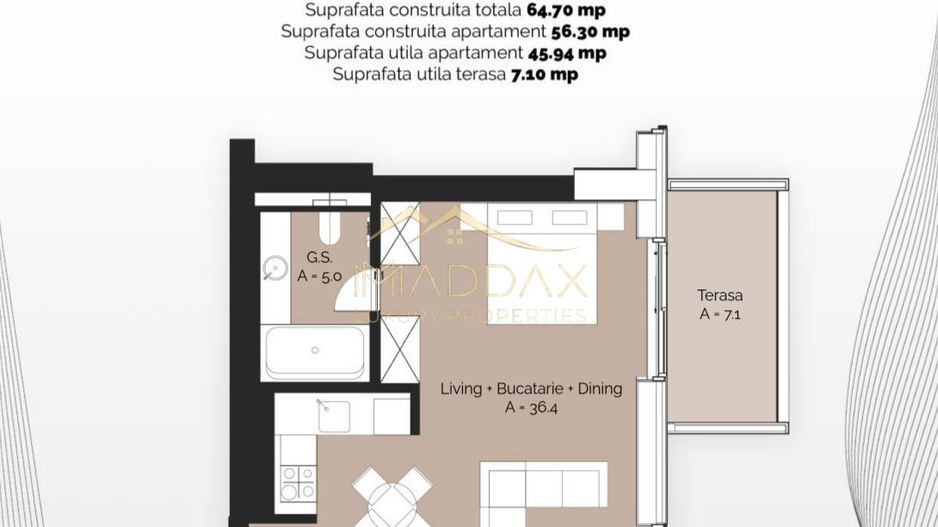 Proiect rezidențial // Apartamente 1-5 camere // Finalizare 2026 - Poză 24