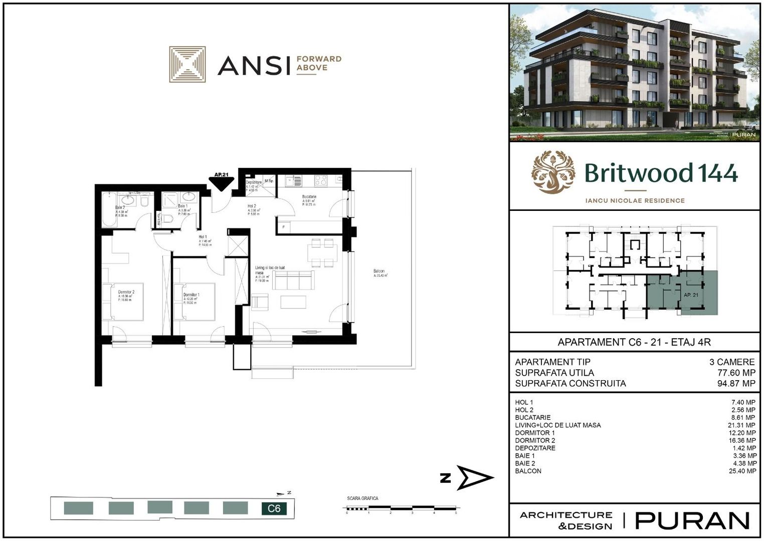 Blocul 6 din ansamblul rezidențial Britwood 144 – Erou Iancu Nicolae - Poză 21