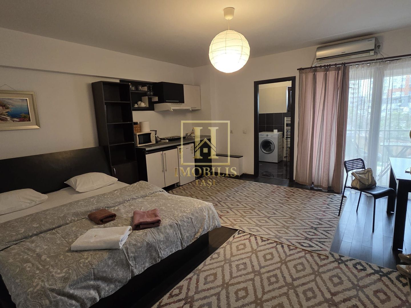 Apartament 1 camera centru Palas 35 mp 78000 euro intabulat - Poză 2