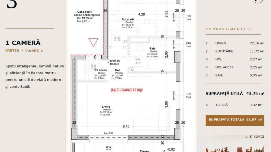 Soarelui – Braytim | Proiect Nou | Lift | Apartamente & S.A.D.-uri - Poză 19