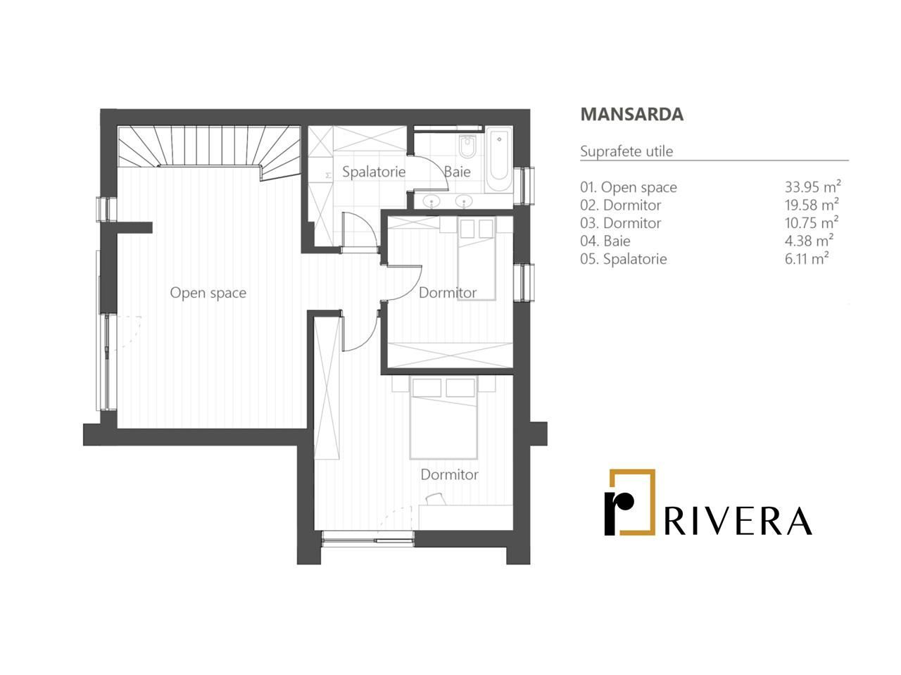 Vila deosebita cu 6 camere | PIPERA | Suprafata Utila 221 mp - Poză 17