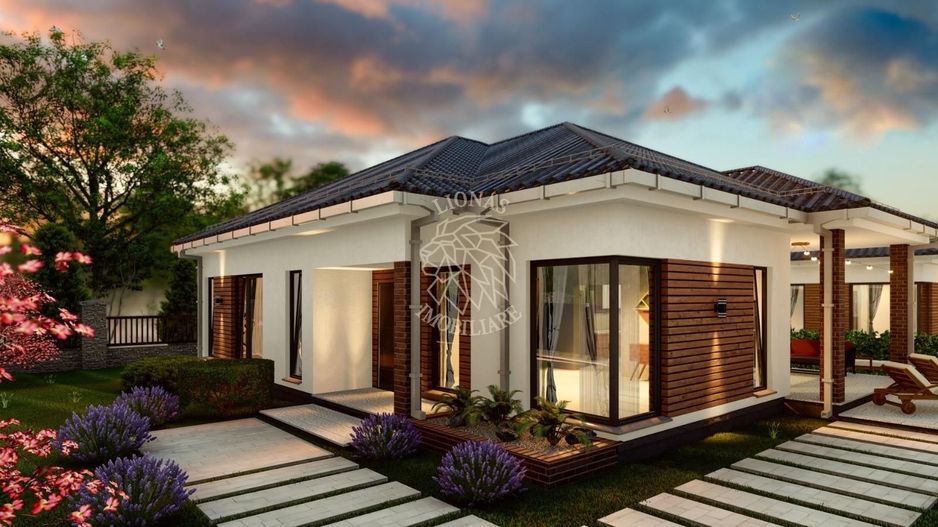 Casa 4 camere 109 mp-teren 500 mp-terasa-Valea Sigmirului - Poză 2