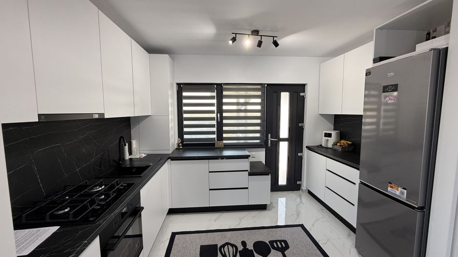 Vilă nouă 155 mp cu terasă acoperită și curte 448 mp Bănești Prahova - Poză 11