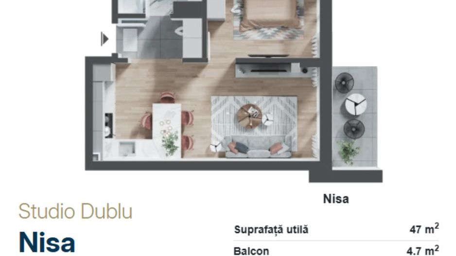 Apartamente de vanzare, tip studio, 2,3 camere Green Residence, Oradea - Poză 5