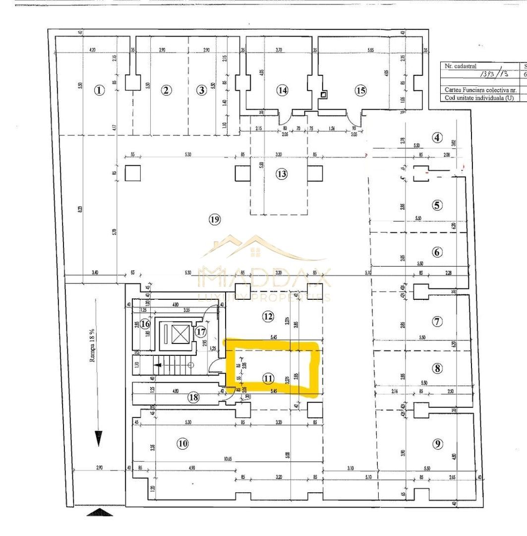 Apartament 3 camere // Loc parcare // Cartier Francez // Herastrau - Schiță 14