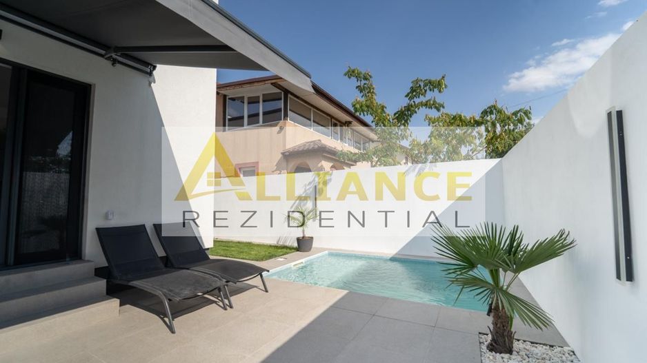 CASA DE VANZARE IN COMUNA BERCENI – 5 CAMERE, PISCINA INCALZITA - Poză 1