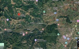 Cabana rustica din lemn, 3 camere. 1100 mp teren, Lunca Ampoitei - Poză 16