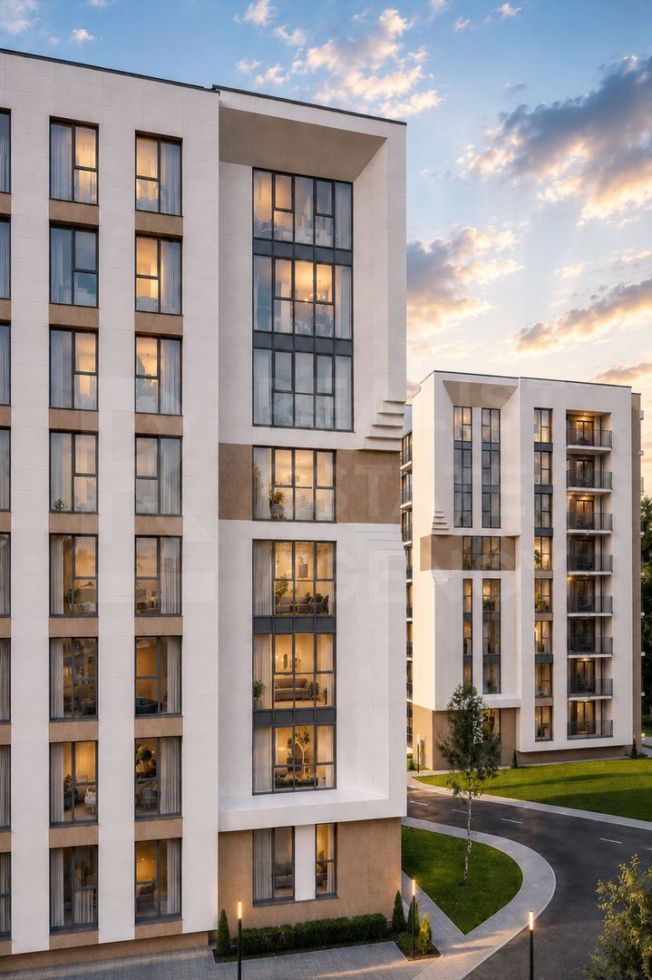 Apartament cu 1 dormitor și living 39 mp, bd.  Europei, Botanica - Poză 3