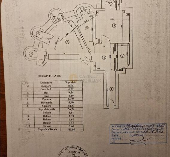 2 camere I Calea Victoriei I Etaj intermediar I Decomandat - Poză 14