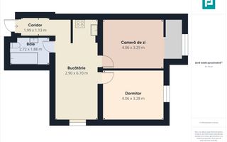 Apartament cu 3 camere, Hunedoarei - Poză 5