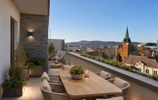 3 camere Clinicilor | terasa 30 mp| vedere spre Parcul Central | Comision 0%
