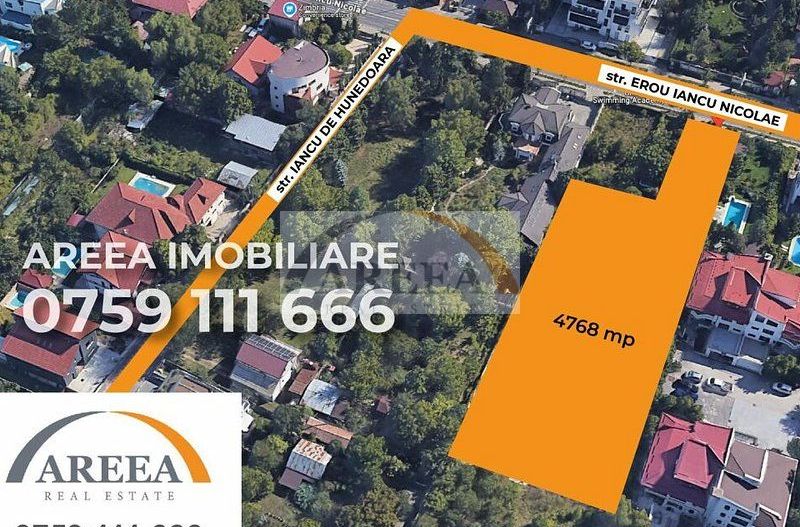 Teren 4768 mp cu deschidere la Erou Iancu Nicolae - Poză 3