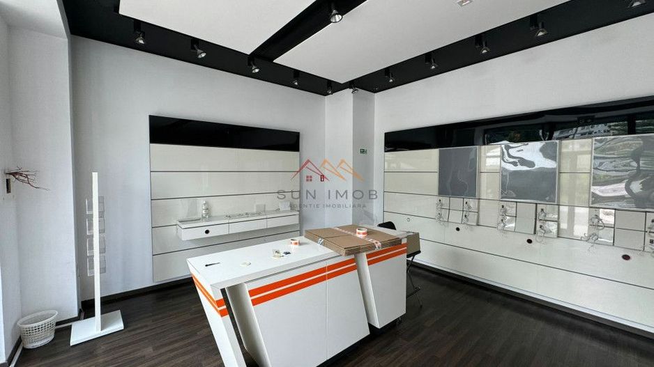 Spatiu comercial, ultracentral, compartimentat, 117m2, 19ml vitrina,CT - Poză 5