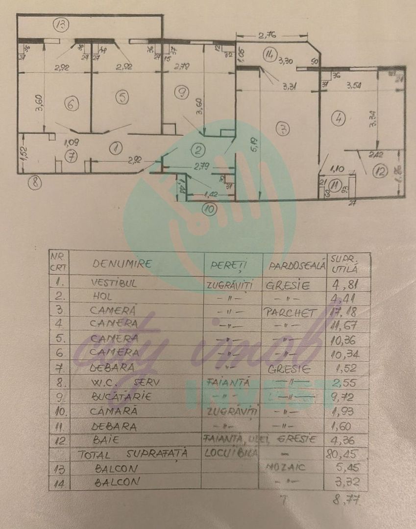 4 camere | 89 mp |  Liceul Bolintineanu | Bloc anvelopat | Posibilitate centrală - Poză 7
