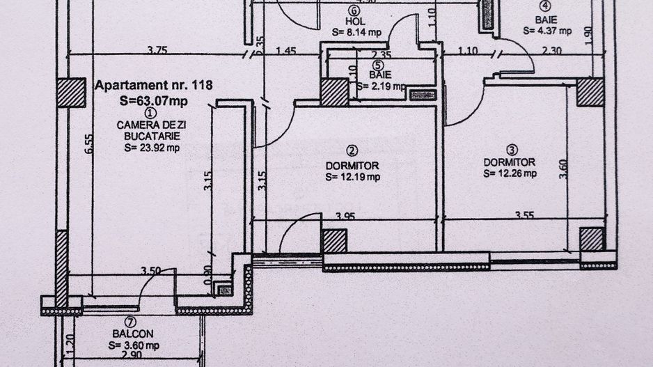 Apartament modern 3 camere • 63 mp • parcare subterană • Soporului - Poză 18