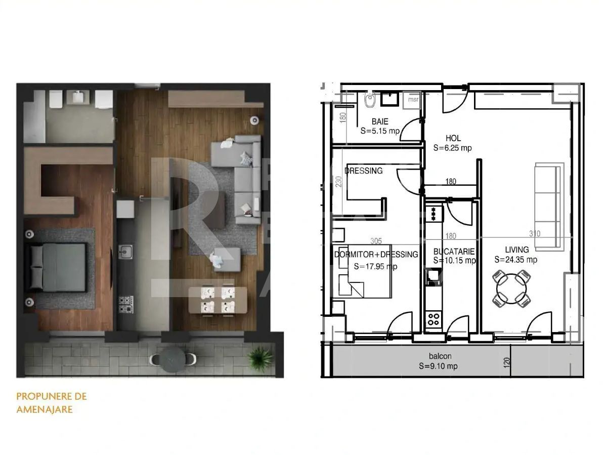 Apartament cu 2 camere - Apărătorii Patriei, sector 4, București - Poză 5