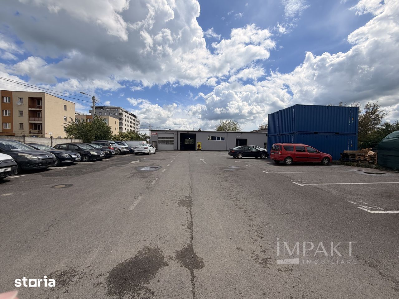 Hală depozitare 200 mp + birouri — acces TIR, Plevnei - Poză 3
