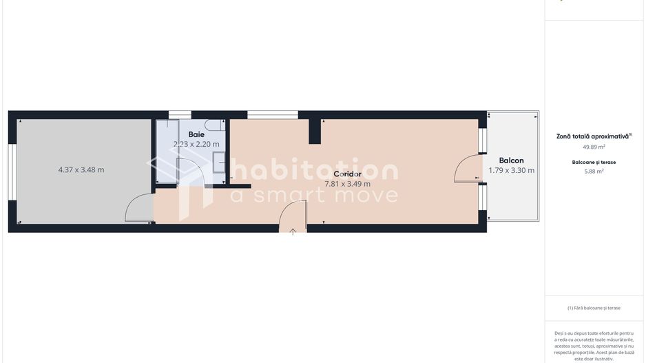 Tur virtual 2 Camere, 2 locuri parcare, Comision 0% - Calea Urseni - Poză 15