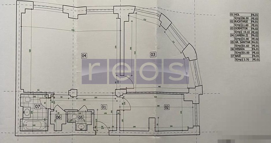 VANZARE APARTAMENT LUX 84MP 3 CAMERE-TRANSFORMAT IN 2 DECEBAL ALBA IULIA - Poză 20