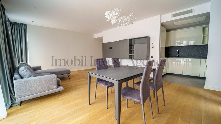 Apartament 4 camere de vânzare în One Herăstrău Towers mobilat. - Poză 2