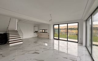 DE VANZARE CASA INDIVIDUALA FINISATA CU TEREN 425 MP FLORESTI - Poză 1