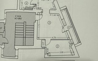 APARTAMENT 2 CAMERE | BLOC NOU | HERASTRAU - Schiță 8